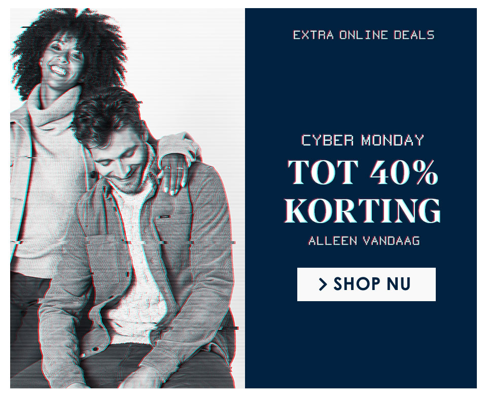 Cyber monday tot 40% korting alleen vandaag shop nu