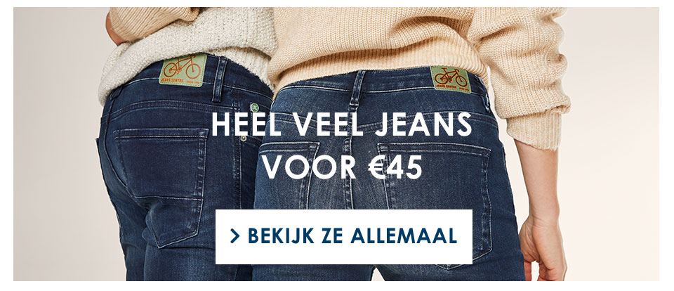 Heel veel jeans voor 45 euro