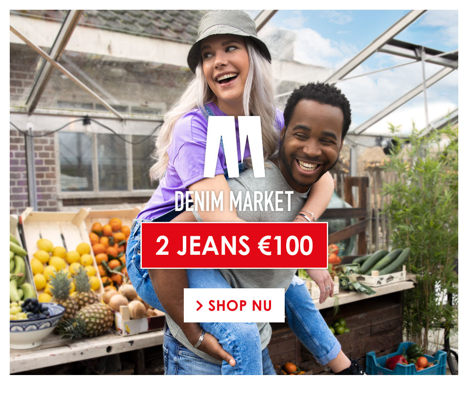 Shop nu 2 jeans voor 100.- 