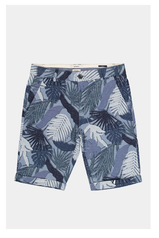 short met print