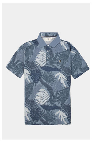 polo met print