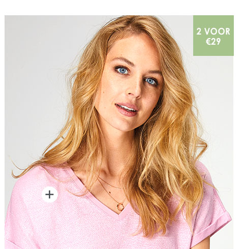 Bekijk Garcia t-shirt roze