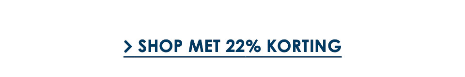 Shop met 22 procent korting op alles