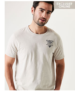 Garcia T-shirt beige