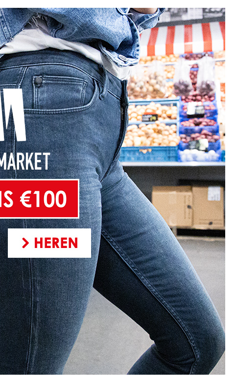 Shop 2 heren jeans voor 100.-