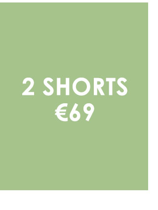 2 shorts voor 69 shop nu