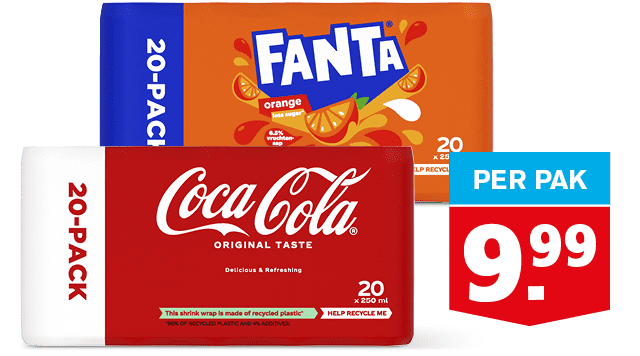 Coca-Cola of Fanta