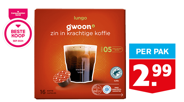 G'woon koffiecapsules