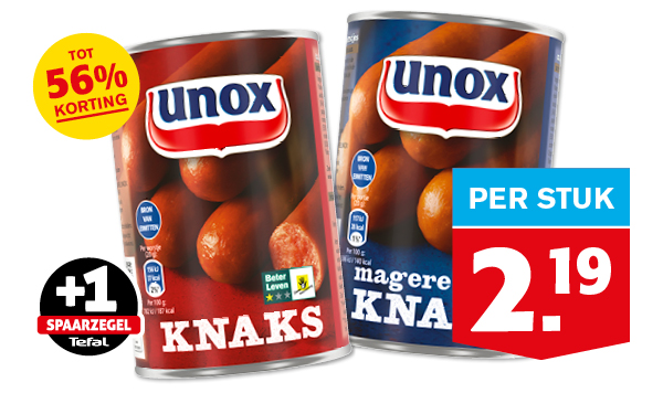 Unox knaks