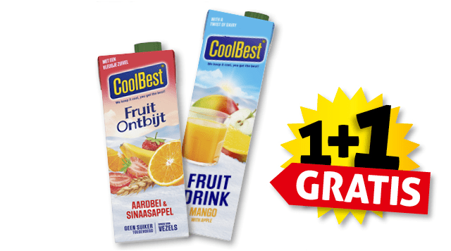 CoolBest FruitDrink, FruitSplash of Fruitontbijt