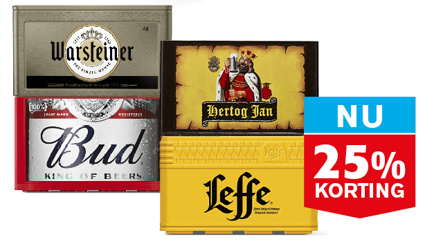 Hertog Jan, Bud, Leffe of Warsteiner