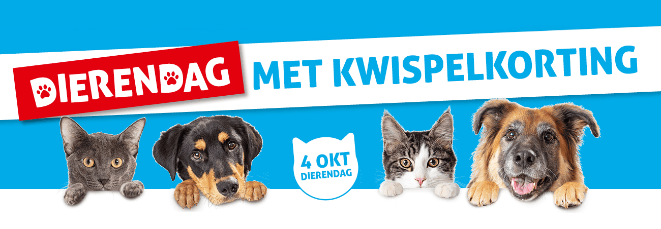 Dierendag met kwispelkorting