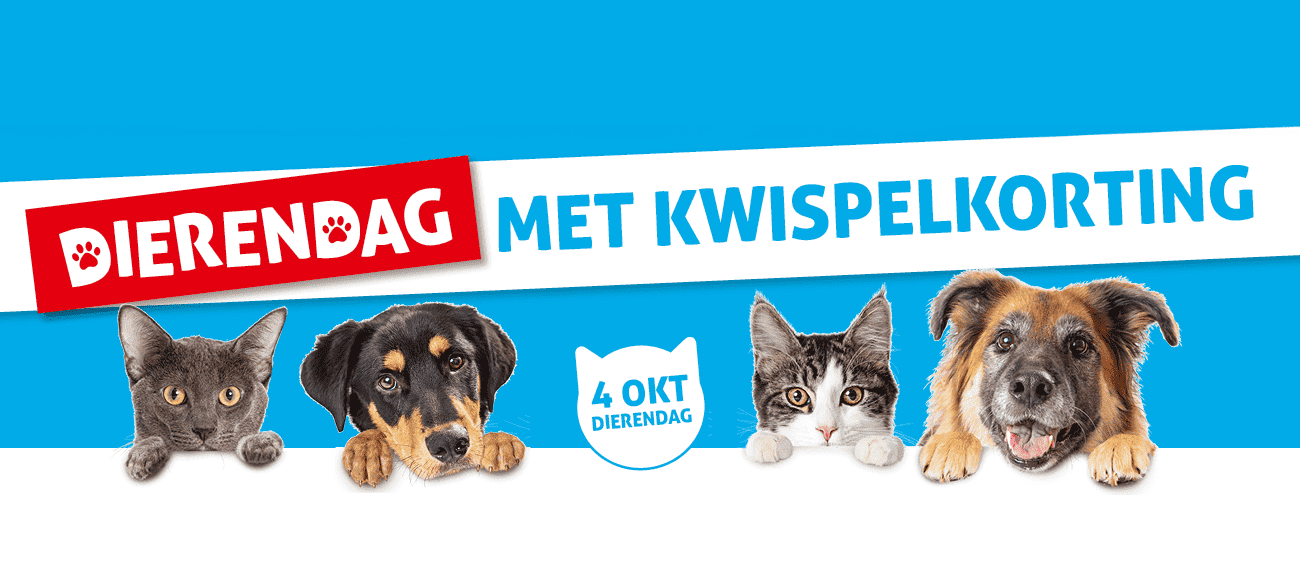 Dierendag met kwispelkorting