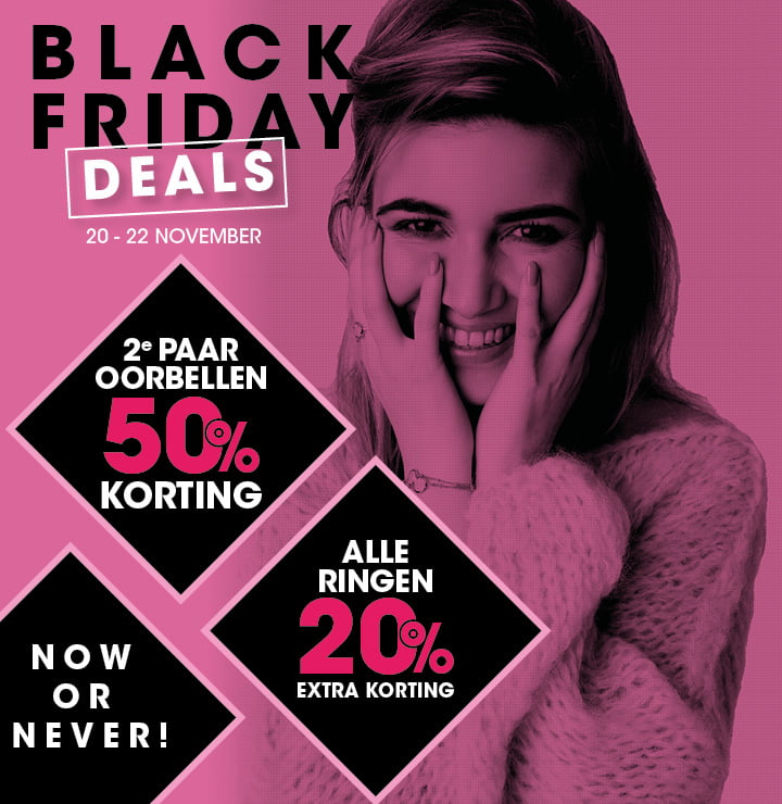 oorbellen en ringen black friday deal