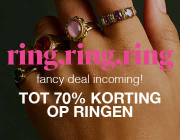 ringen tot 70% korting