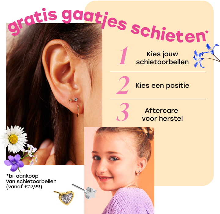 gaatjes schieten