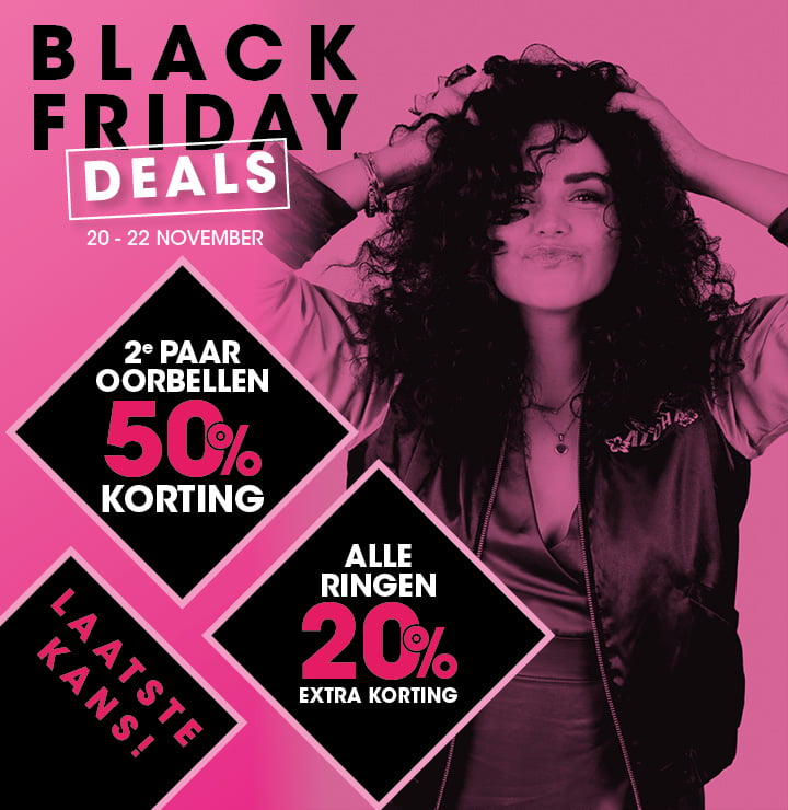 oorbellen en ringen black friday deal