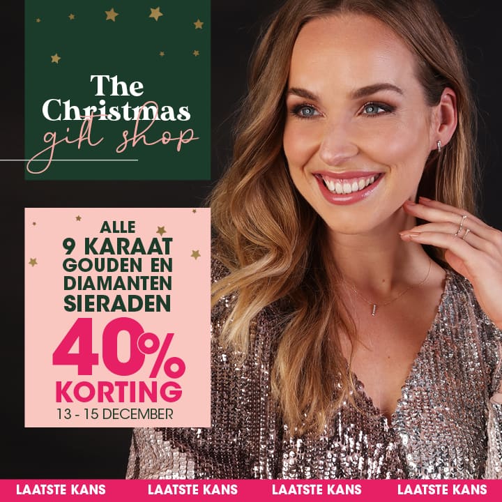 shopping weekend 9 karaat, goud en diamant