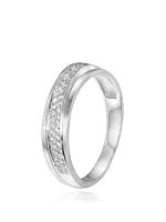 Zilveren ring met zirkonia -20% extra korting