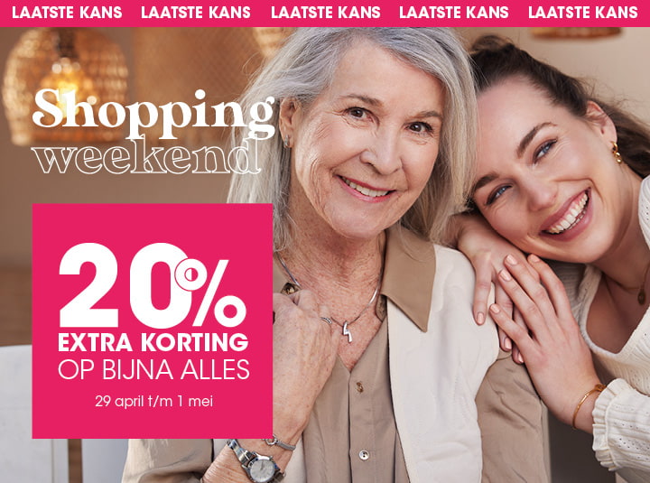 shoppingweekend actieblok