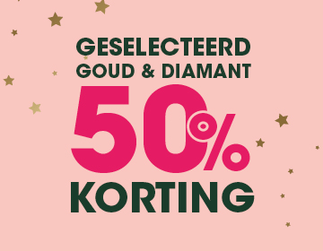 50% goud & diamant