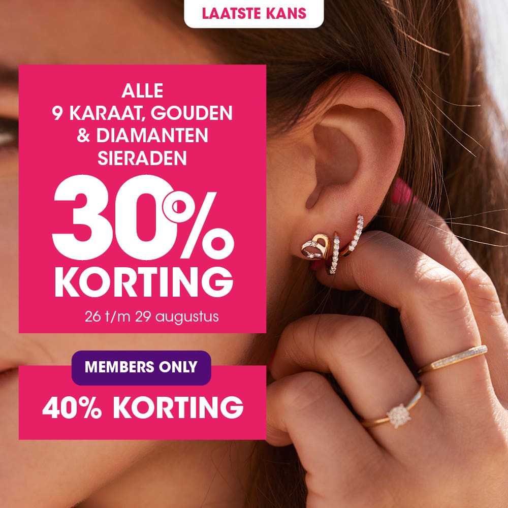 Goud en 9 karaat actieblok