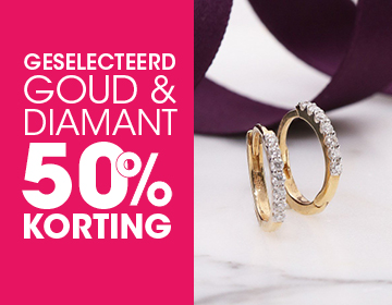 50% goud & diamant