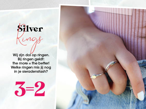 Zilveren ringen