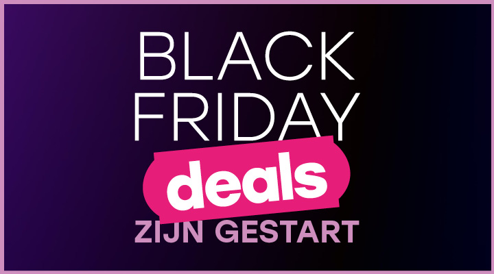 Black Friday deals zijn gestart