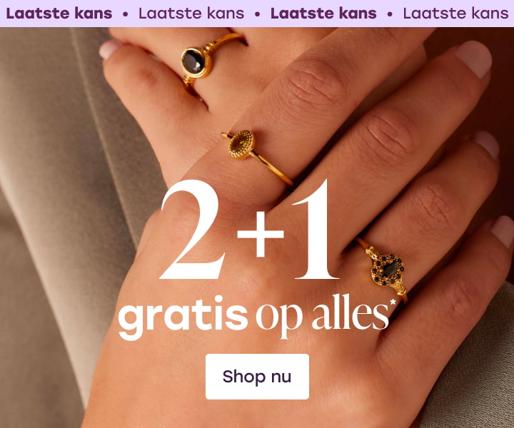 laatste kans op 2+1 gratis