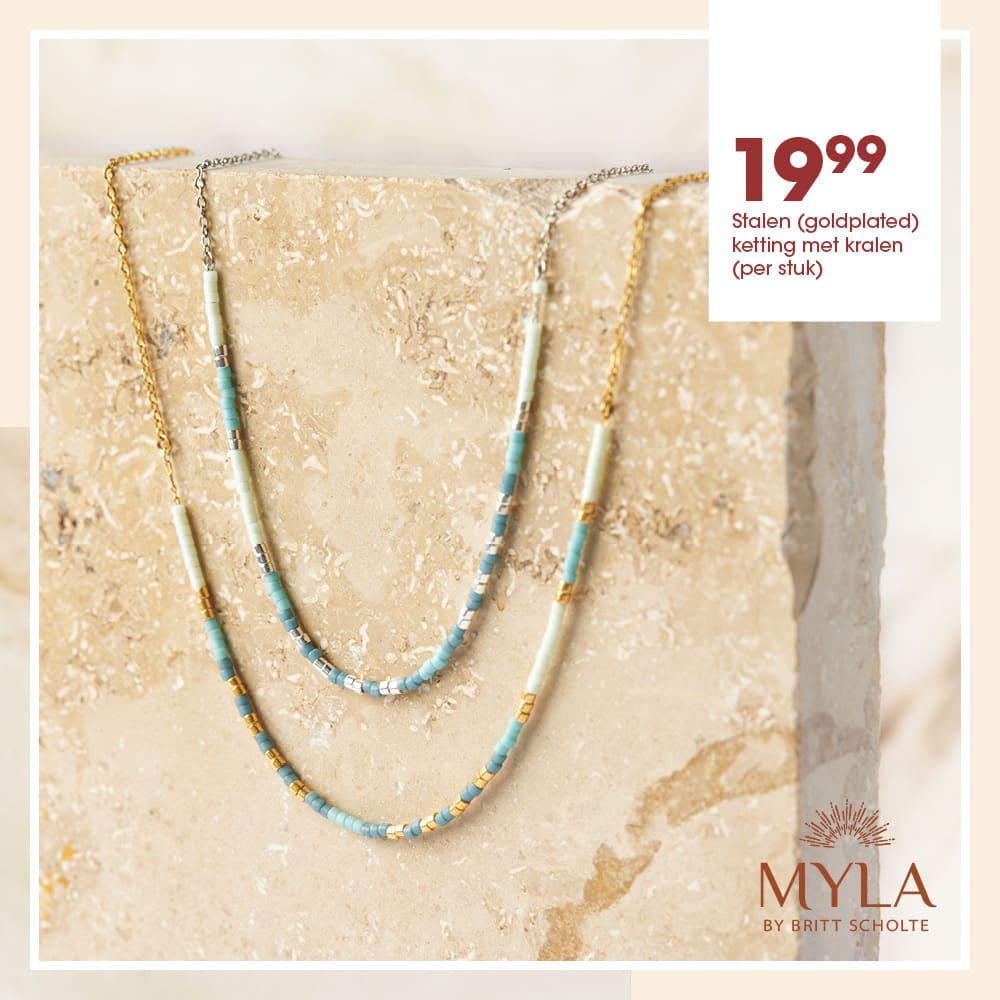 Myla stalen ketting