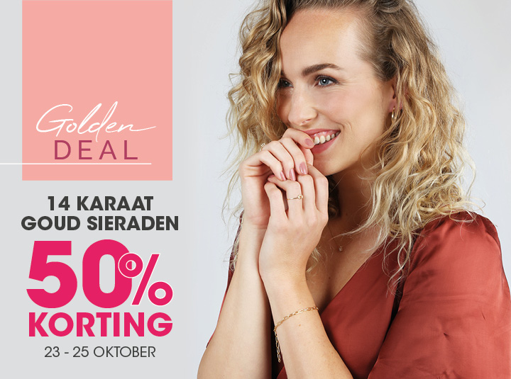 50% op 14 karaat