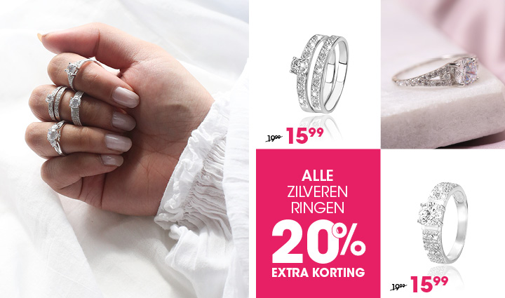 zilveren ringen