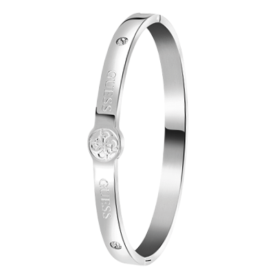 Guess stalen bangle 4G logo