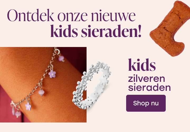 nieuwe zilveren kindersieraden