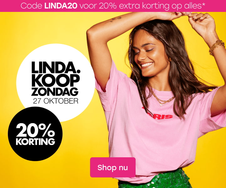 Linda koopzondag: 20% extra korting op alles