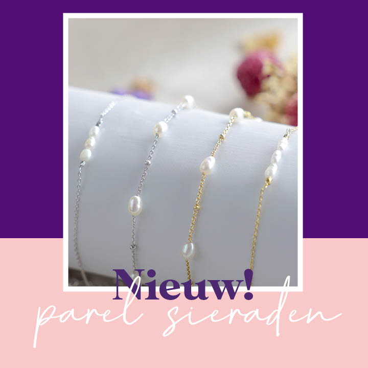 Parel sieraden actieblok