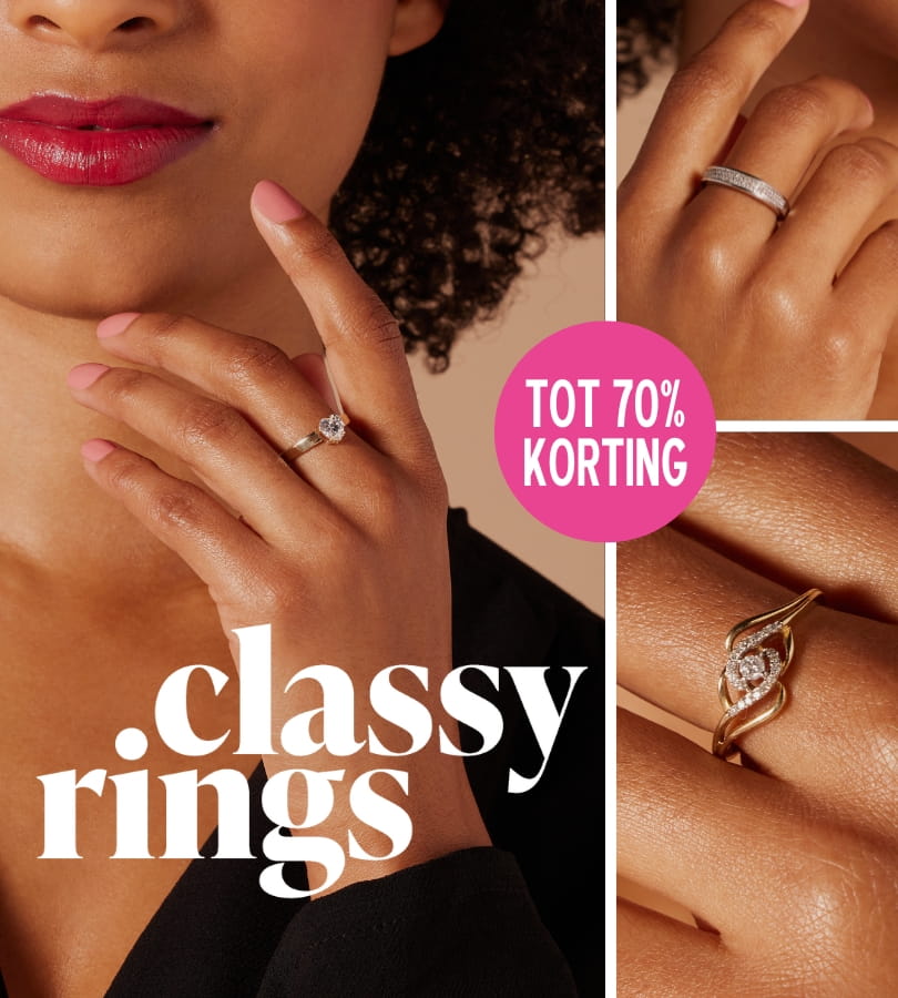 gouden classy ringen