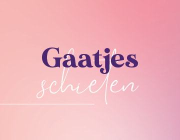 gaatjes schieten