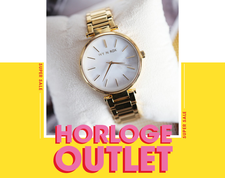 horloge outlet actieblok