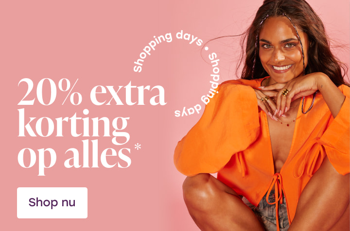 20% extra korting op alles