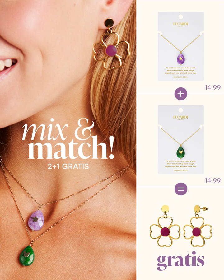 mix en match 2+1 gratis op alles