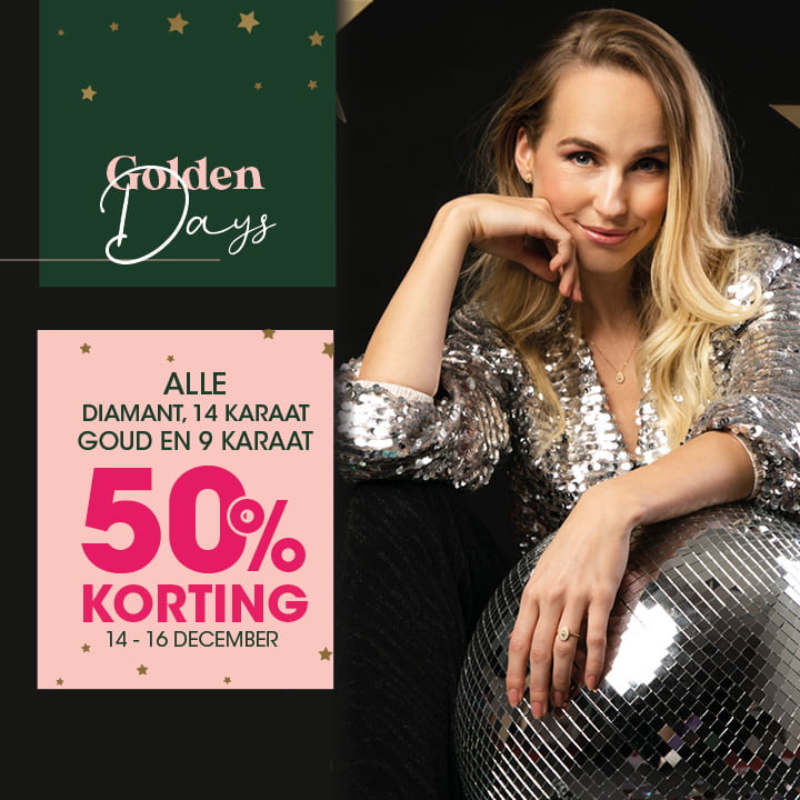 shopping weekend 9 karaat, goud en diamant