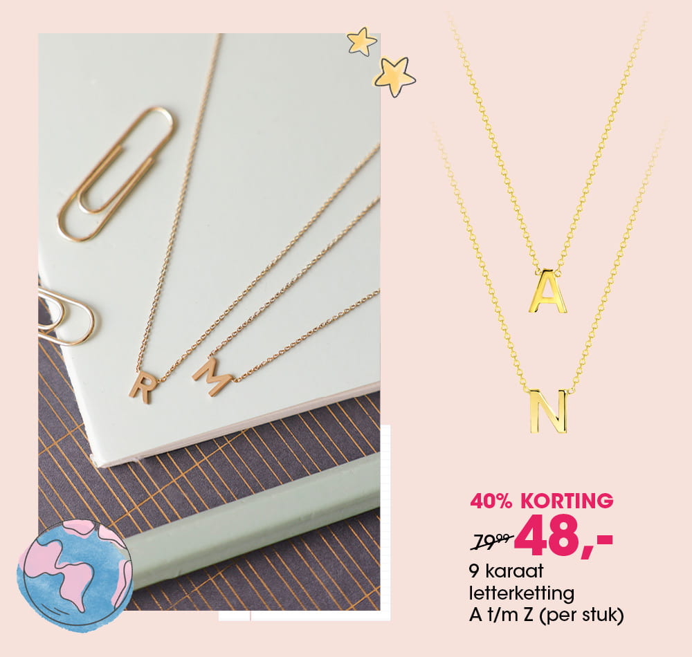 9 karaat ketting