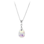 Zilveren Swarovski Crystal ketting