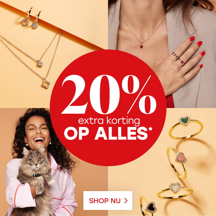 20% extra korting op alles