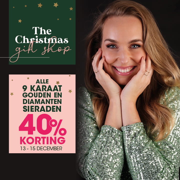 shopping weekend 9 karaat, goud en diamant