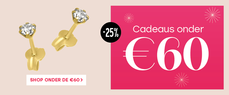 Cadeaus onder 60 euro