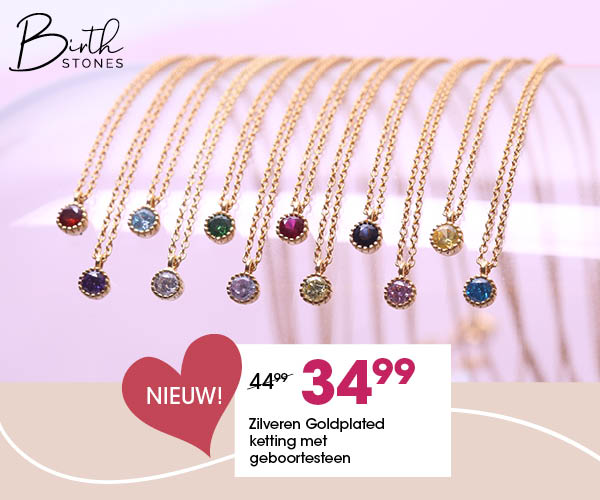 Birthstone kettingen