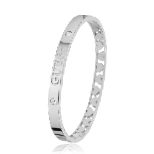 Guess stalen bangle armband Heart